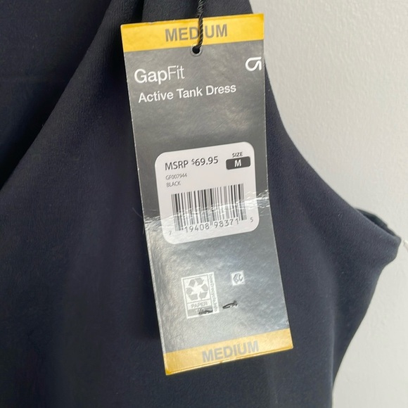 ❤️GAP black Sleeveless  Sundress women’s medium active fit women size M - Picture 4 of 10